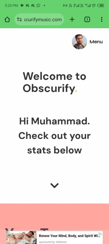 Discover Spotify Obscurity Rating