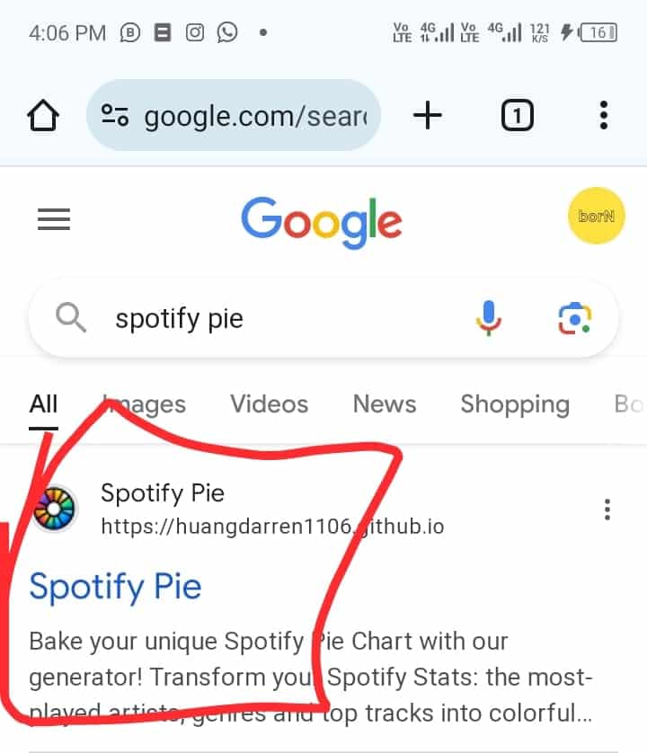 Go on spotify pie chat web