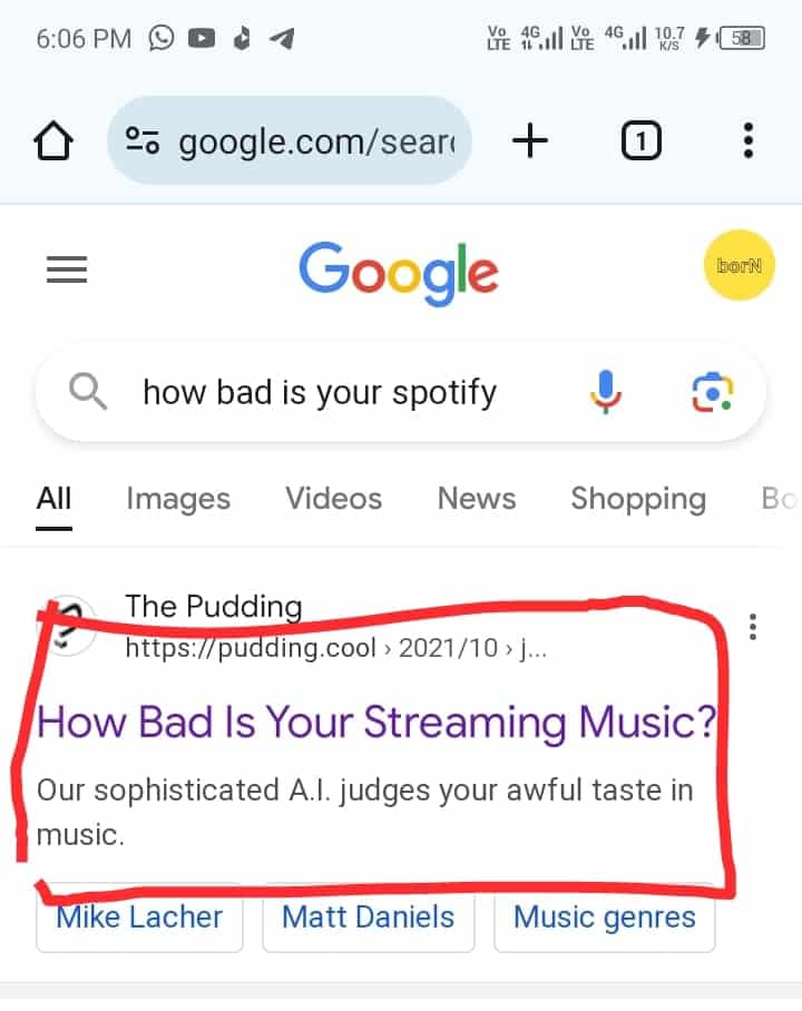 How Bad Is Your Spotify - Pudding Cool Website