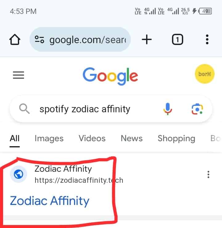 Open Zodiac Affinity Website