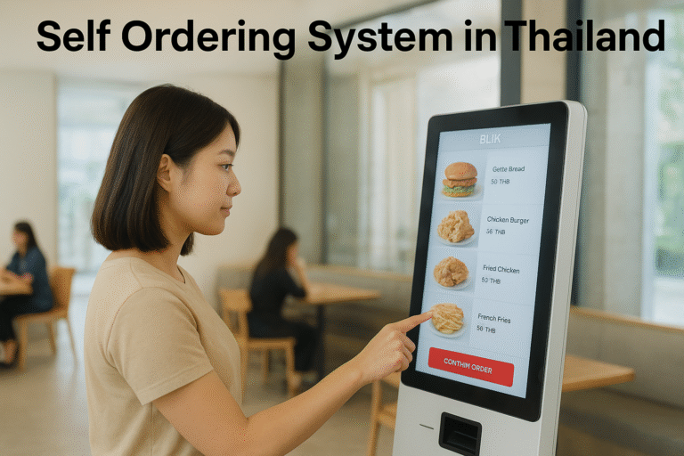 Self Ordering System in Thailand - ระบบสั่งออเดอร์สินค้าด้วยตนเองในประเทศไทย: The Future of Contactless Service