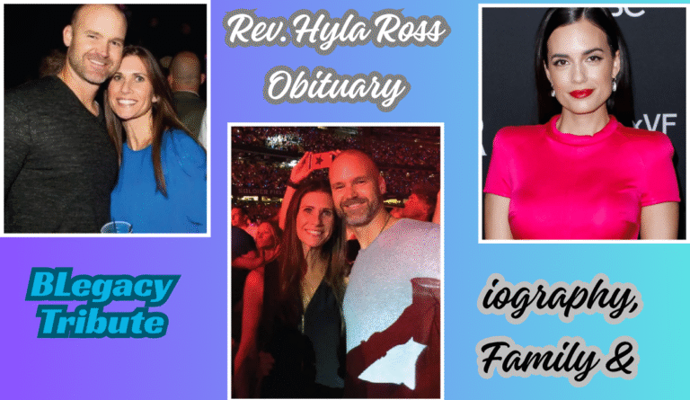 Rev. Hyla Ross Obituary, Biography, Family & Legacy Tribute