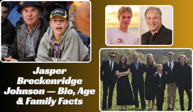 Jasper Breckenridge Johnson — Bio, Age & Family Facts