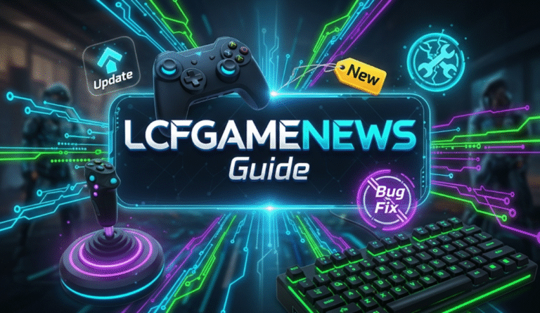 LCFGAMENEWS Guide: Gaming Updates, Patch Notes & News