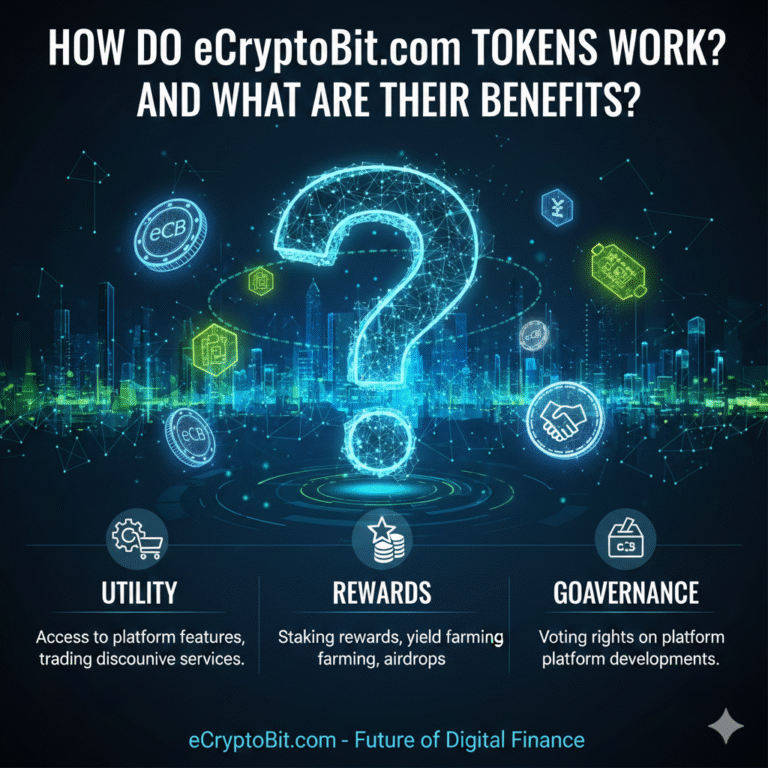 How Do eCryptoBit.com Tokens Work and What Are Their Benefits