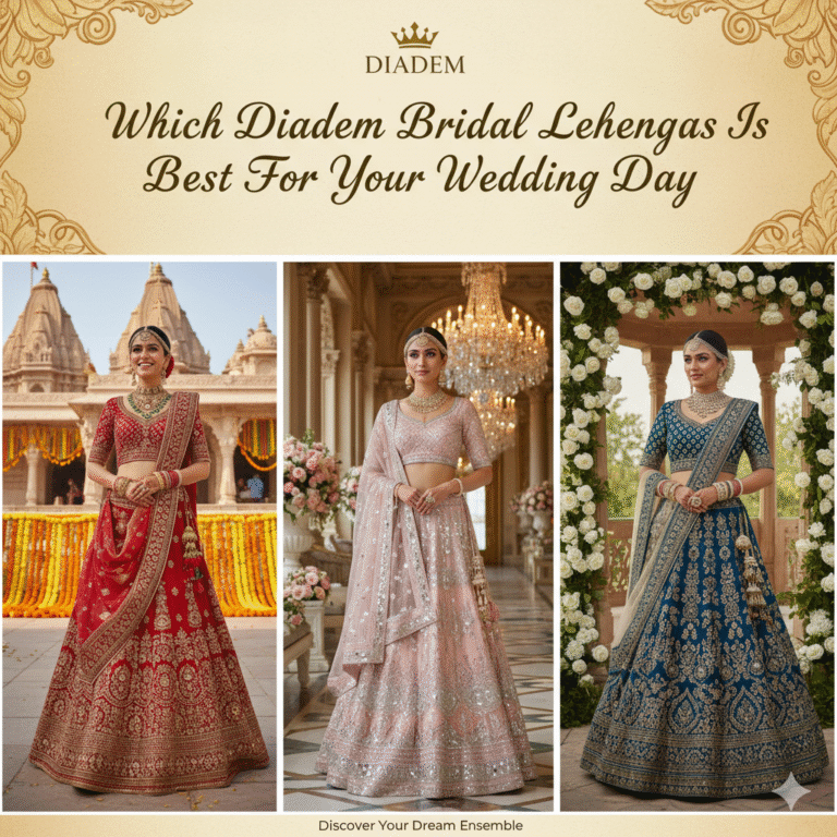 Which Diadem Bridal Lehenga Is Best For Your Wedding Day