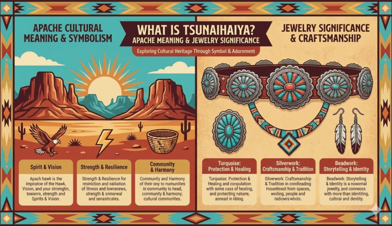 What Is Tsunaihaiya Apache Meaning and Jewelry Significance