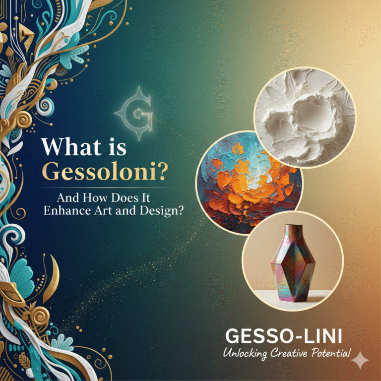 What is Gessolini, and How Does It Enhance Art and Design