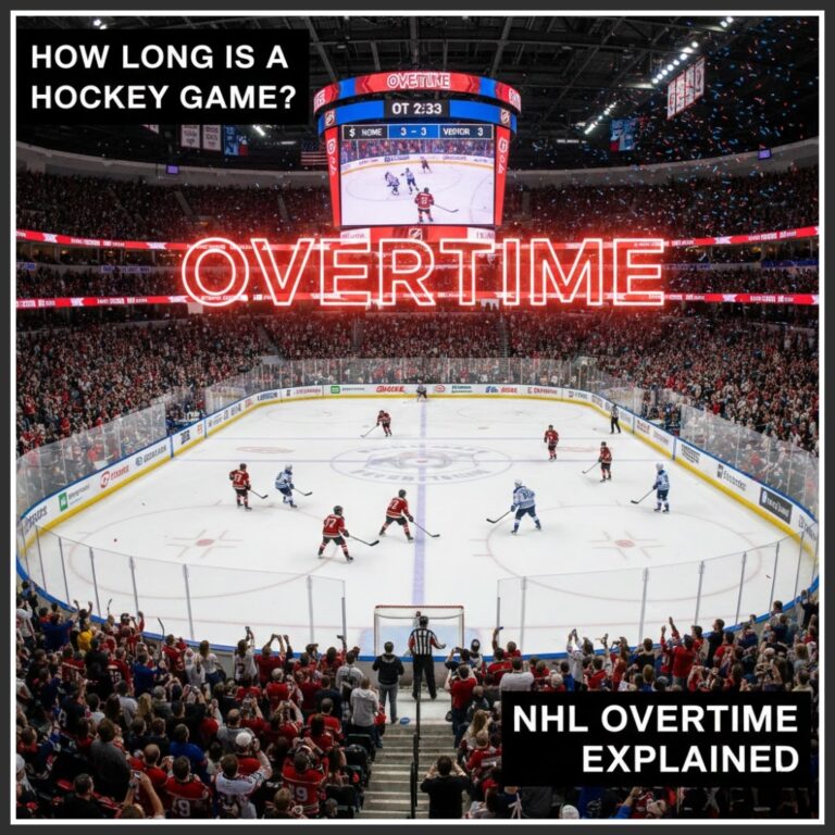 How Long Is a Hockey Game Real-Time NHL Overtime Explained