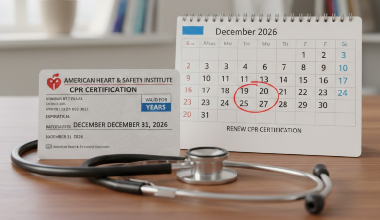 How Long Does CPR Certification Last and When Should You Renew