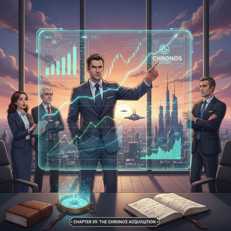 What Happens in The Investor Who Sees the Future Chapter 59