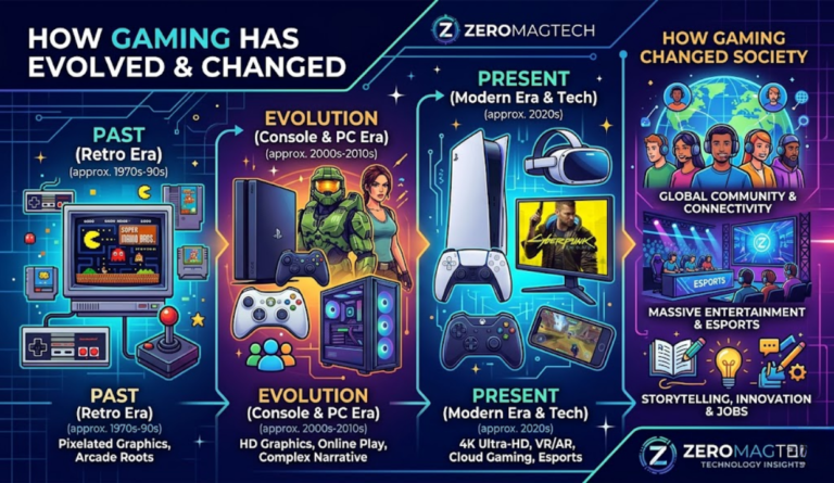 How Gaming Has Evolved Zeromagtech and Changed Gaming