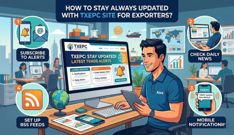How to Stay Always Updated With TXEPC Site for Exporters