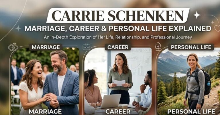 Carrie Schenken Marriage, Career & Personal Life Explained Carrie Schenken: Marriage, Career & Personal Life Explained